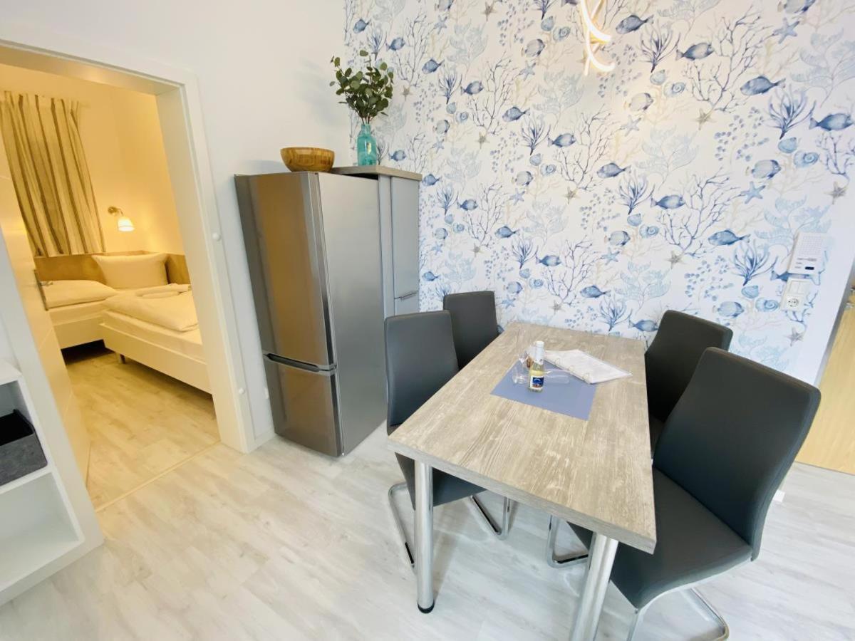 Berringer, Scholle, Direkt An Der Promenade Apartment Rostock Ngoại thất bức ảnh