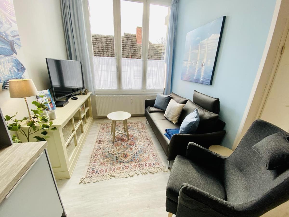 Berringer, Scholle, Direkt An Der Promenade Apartment Rostock Ngoại thất bức ảnh