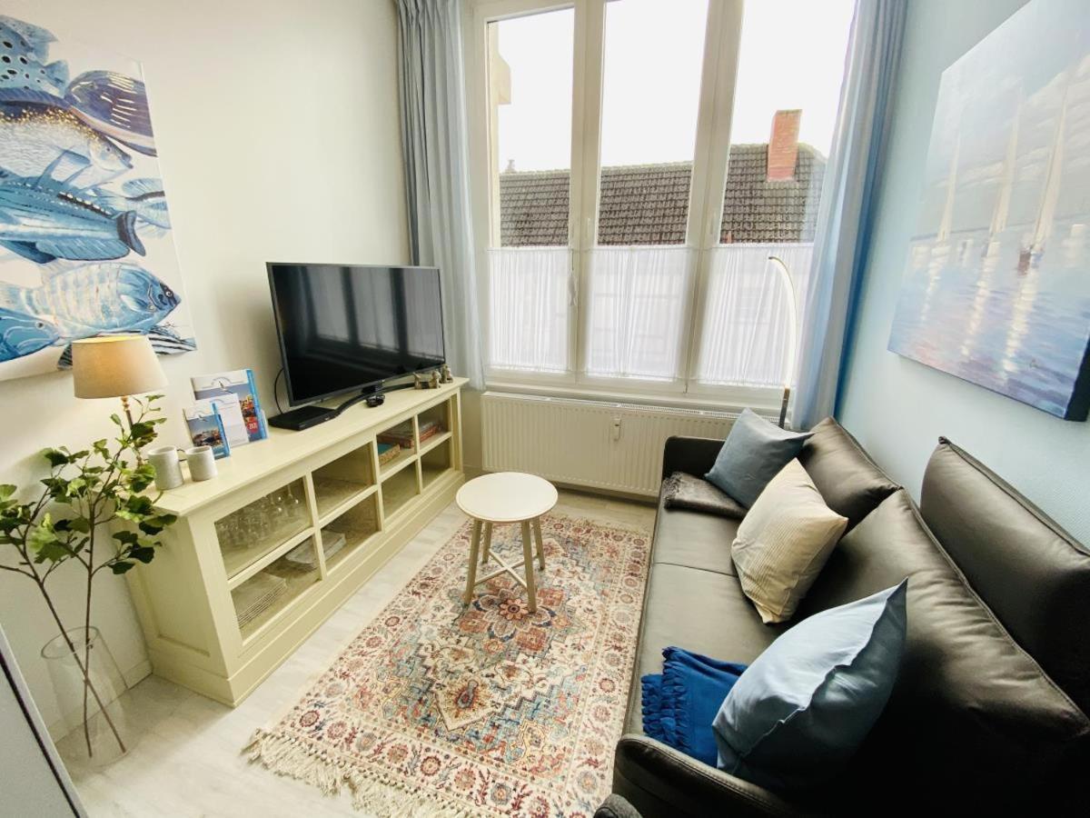 Berringer, Scholle, Direkt An Der Promenade Apartment Rostock Ngoại thất bức ảnh