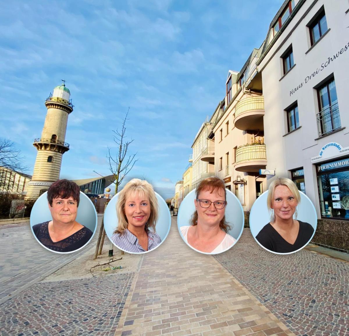 Berringer, Scholle, Direkt An Der Promenade Apartment Rostock Ngoại thất bức ảnh